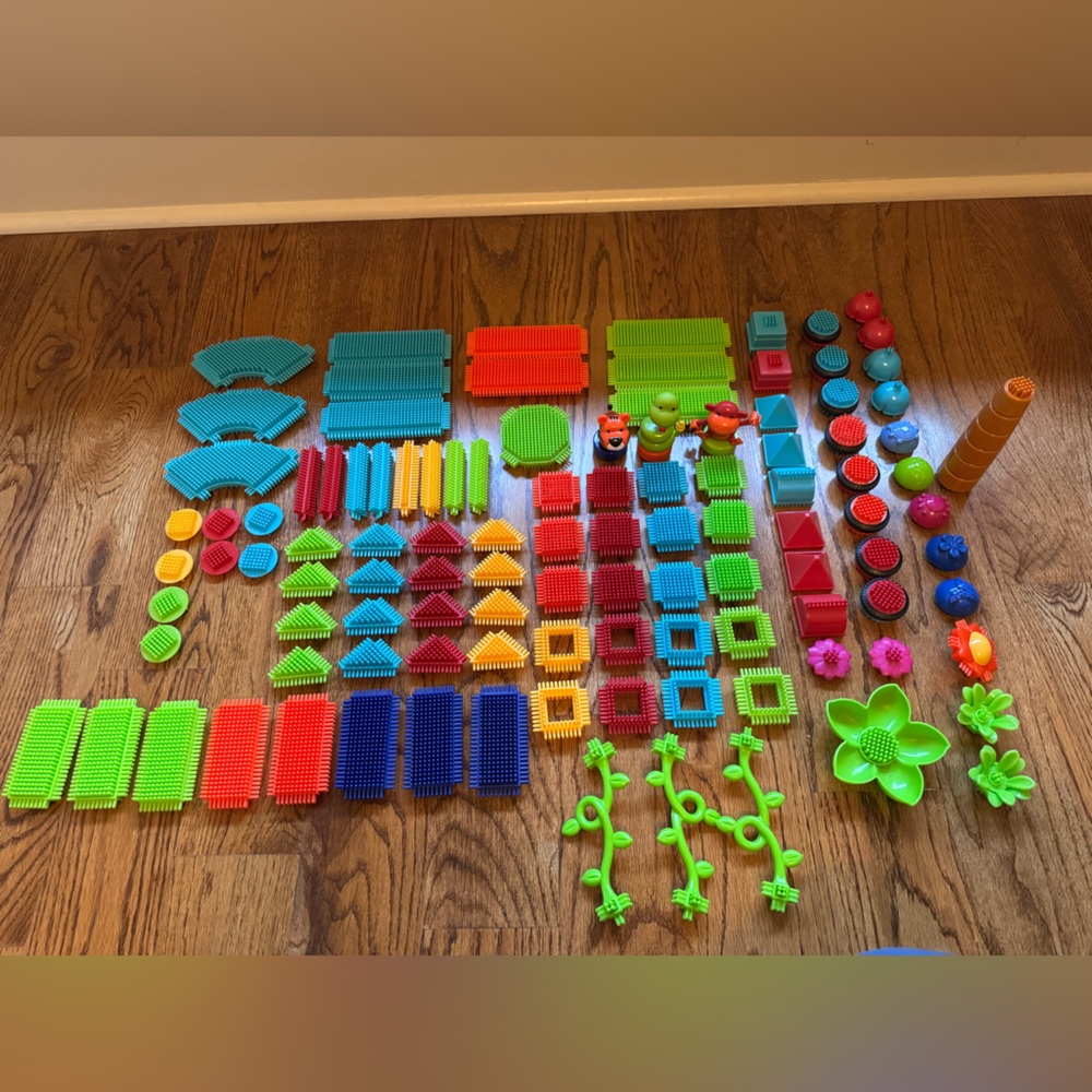Bristle Blocks Vibrant Building Set for Kids